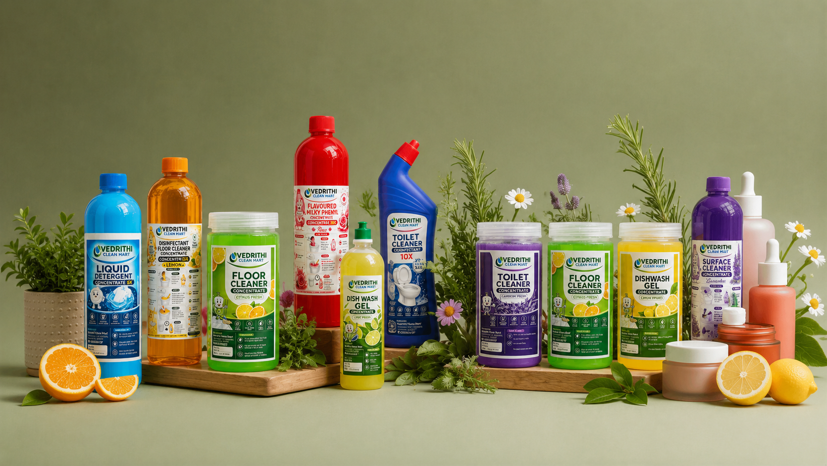 Vedrithi Clean Mart full product range